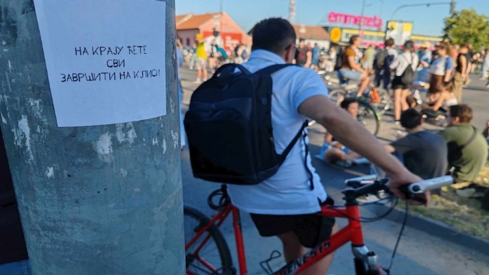 Danas blokada u pokretu